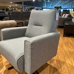 Draai fauteuil, licht grijs